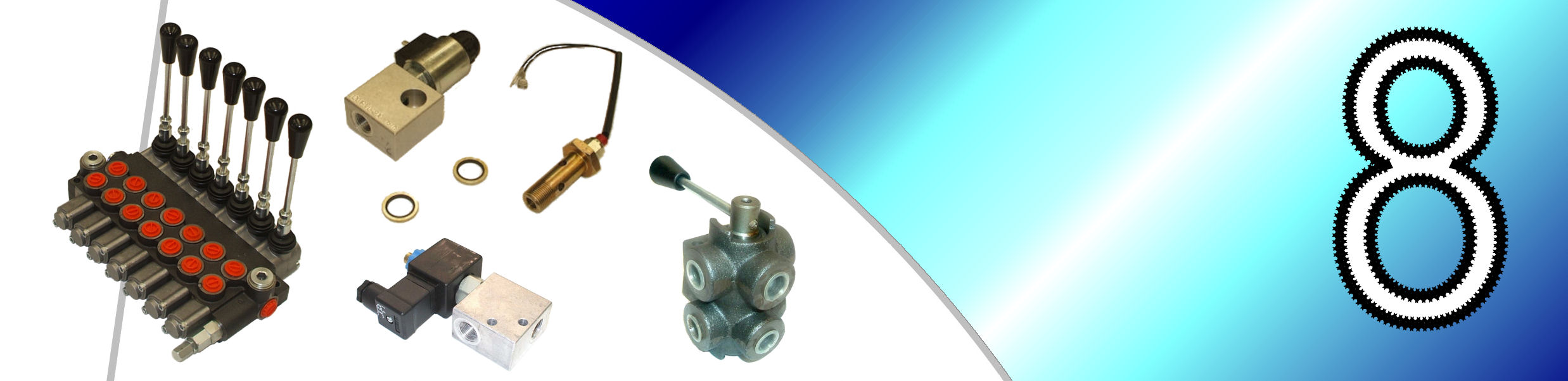 GHIM Hydraulics is able to provide a wide range of distributors, valves and taps composed by a central body, usually made of cast iron or aluminium, provided with steel made cursor with external chemical nickel or stainless steel cover, particularly suitable for mobile and stationary hydraulic applications. Thanks to the large range of products our distributors offer high versatility. This is also enhanced by the range of the modular distributors. A special connector for the distributors output allows the connection for other downstream uses of the dispenser (CARRY OVER).